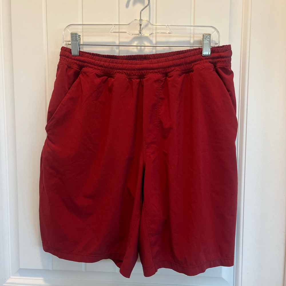Lululemon Men's Red Athletic Shorts
